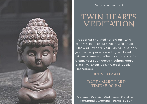 Twin Hearts Meditation - Open for all - Every Sunday